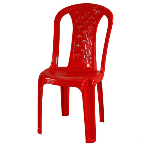 Decorate Chair (Tube Rose) – Red
